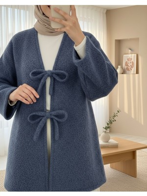 Modamorfo Önü Bağlamalı Sakallı Kimono -Laci