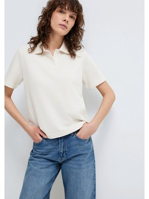 Mavi Ekru Polo Tişört 1613714-80194