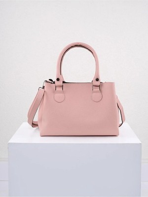 Beshora Olivia Pudra Mat Kadın 3 Bölmeli Kadın Omuz & El Çantası