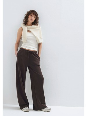 Mavi Geniş Paçakahverengi Eşofman Altı 1011177-70240