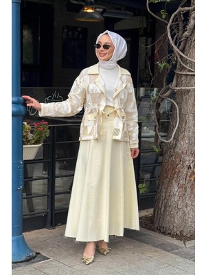 Ceremony Etekli Takım 26Y854 Sarı