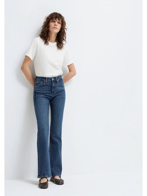 Mavi Bliss Premium Blue Gölgeli Koyu Mavi Jean Pantolon 101437-A3780