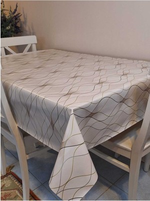 Başak Ev Tekstili Elyaflı Pvc Masa Örtüsü – Modern, Dayanıklı, Silinebilir ve Şık Görünüm