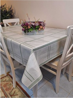 Başak Ev Tekstili Elyaflı Pvc Masa Örtüsü – Modern, Dayanıklı, Silinebilir ve Şık Görünüm