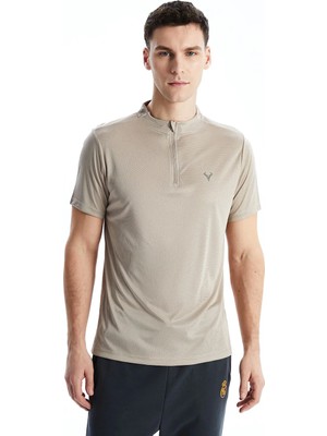 Lc Waikiki Yeni Sezon Dik Yaka Uzun Kollu Erkek Spor Tişört