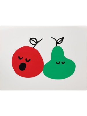 IKEA Grönfınk Kırmızı-Yeşil Çocuk Amerikan Servisi