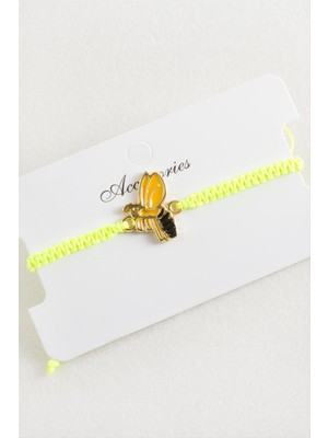 Arı Makrome Örgülü Bileklik Nemere