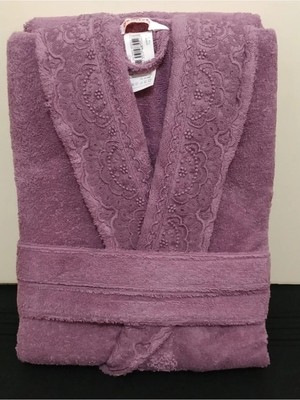 Özdilek Tek Kadın Bornoz Mürdüm M Beden