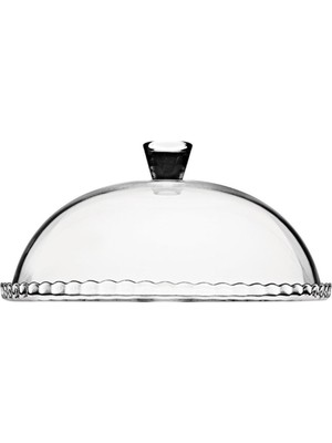 Ayaklı Kapaklı Kek Saklama Kabı 32CM, Pratik ve Şık Tasarım