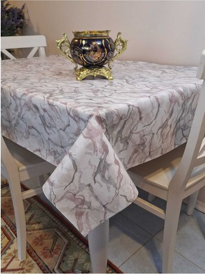 Başak Ev Tekstili Elyaflı Pvc Masa Örtüsü – Modern, Dayanıklı, Silinebilir ve Şık Görünüm