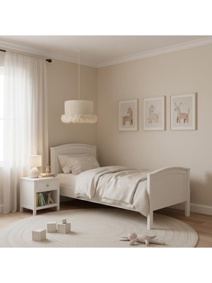 Elizim Home Lighting Tütü Krem Çocuk Sarkıt Avize