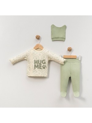 Babycan - Erkek  Hug Me Süzene 3 Lü Hastane Çıkış Zıbın Seti