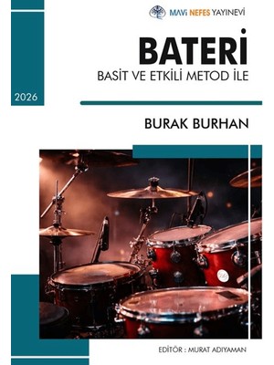 Mavi Nefes Yayınları Bateri Basit ve Etkili Metod Ile
