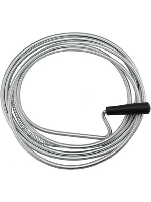 MiraLive Gider Açma Teli 5 M - Lavabo Küvet ve Duş Tıkanıklığı Için Profesyonel Spiral