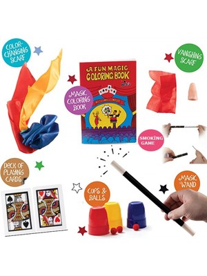 MiraLive Sihirbazlık Malzemeleri Ilizyon Ürünleri Sihir Oyunları 7 Farklı Oyun Seti