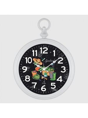 MiraLive Galaxy D-217-B-6 Dekoratif Köstekli Duvar Saati