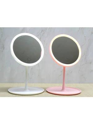 MiraLive Yuvarlak Ledli Makyaj Aynası