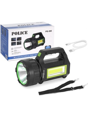 MiraLive Police PS-385 Şarji Spot Fener