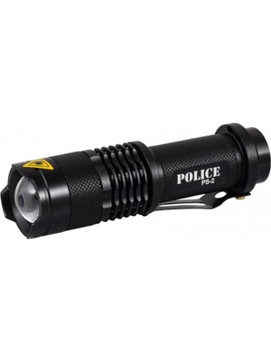 MiraLive Police Ps-2 Cree Q5 LED Şarjlı El Feneri
