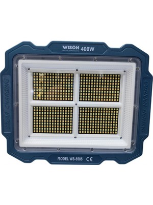 MiraLive WS-5585 Çok Fonksiyonlu 3 Solar Panelli 400W Spot Aydınlatma