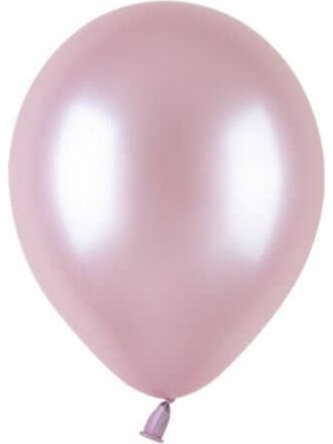 Hayaller Dükkanı Balon Metalik Düz 12 Inç Gül Kurusu 100'LÜ