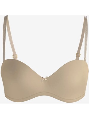 Lc Waikiki Yeni Sezon Balenli Dolgusuz Düz Straplez Sütyen