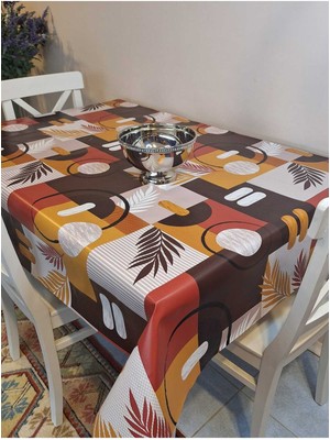 Başak Ev Tekstili Elyaflı Pvc Masa Örtüsü – Modern, Dayanıklı, Silinebilir ve Şık Görünüm