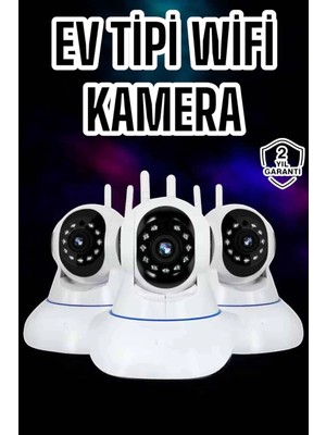 Wifi Kamerası Çift Yönlü Bebek Güvenlik Kamerası Gece Görüşlü