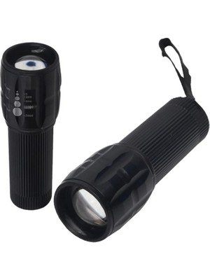 Derin Stok MX-7303 Mercekli Zoomlu Fener