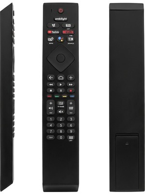 Derin Stok Weko Netflix - Ambılıght Tuşlu Ses Komutsuz Mikrofonlu LCD - LED Tv Kumanda