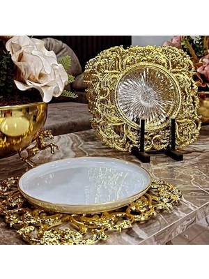 6'lı Sunum Sofralarında Şıklık Yaratacak Zarif Supla Seti