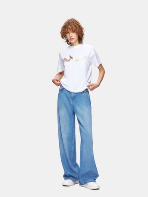 LTB Sign Baskılı Beyaz T-Shırt