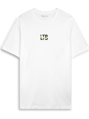 LTB Logo Baskılı Beyaz T-Shırt