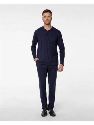 Esranın Dünyası Pijalux Uzun Kollu  Erkek  Pijaması 2053 RSPER34-ESRDNS