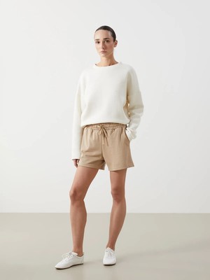 Lc Waikiki Yeni Sezon Beli Lastikli Kadın Şort