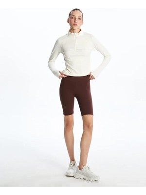 Lc Waikiki Yeni Sezon Beli Lastikli Kadın Spor Şort Tayt