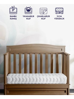 Sleep People Bamboo Baby Yatak 60 × 120 cm