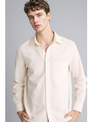 DeFacto %100 Pamuk Gömlek G7021AX26SM