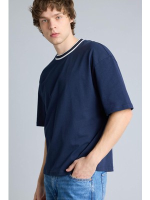 DeFacto Boxy Fit Kısa Kollu Tişört H3113AX26SP