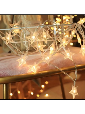 Marsilyan Yıldız 5 M 28 LED Gün Işığı Yıldız Boyutu 3,5 cm Mz-16-16