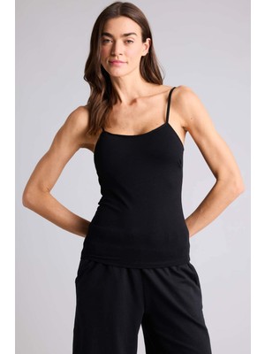 DeFacto İp Askılı Kaplı Pamuklu Atlet N6090AZ26SP