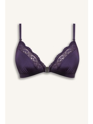 DeFacto Dantel Detaylı Saten Kapsız Pedsiz Balensiz Bralet G1139AX26SP