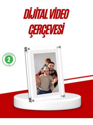 Eco Lounge Şık ve Dekoratif 7 Inç Dijital Fotoğraf Çerçevesi – Anılarınızı Sergileyin