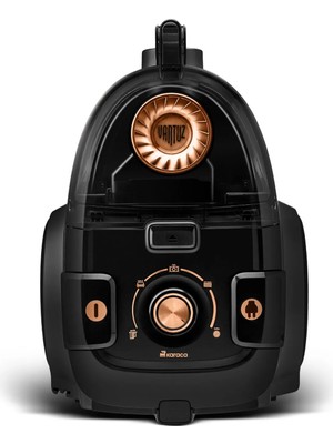 Karaca Vantuz High Force F2 Matte Toz Torbasız Elektrikli Süpürge 2 L Toz Haznesi ile Yüksek Emiş Gücü