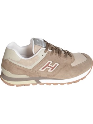 Hammer Jack Chile Hakiki Deri Taupe-Gri Erkek Spor Ayakkabı
