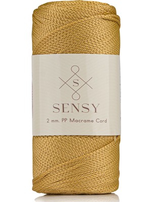 Sensy Premium Polyester Makrome İpi 2 mm 200 gr