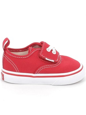 Vans Kırmızı Bebek Yürüyüş Ayakkabısı VN000EENCJG1-AUTHENTIC Elastic V