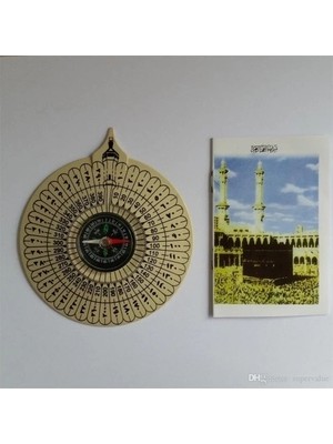 Derin Stok Cüzdan Şeklinde Kıble Tayini Için Pusula