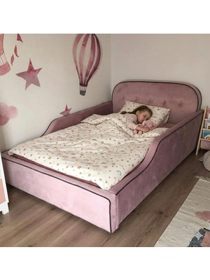 Puf Bebe Montessori 100 x 200 cm Çocuk Yatağı Yatak Dahildir