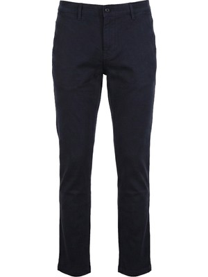 Guess Erkek Angels Slim Fit Chino Pantolon - Lacivert